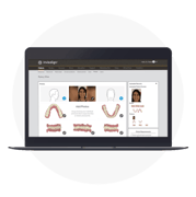 Select auto-uploaded scans in the Invisalign Doctor Site